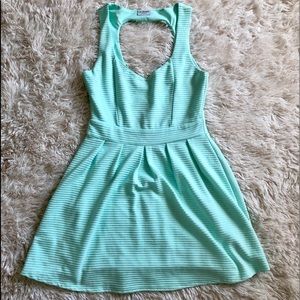LA Hearts Mint Dress